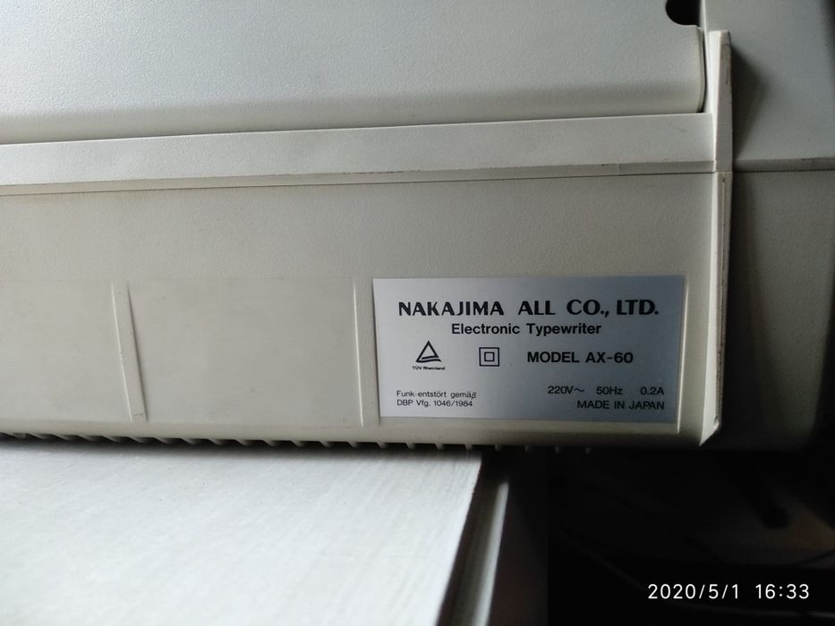 Maquina de escrever