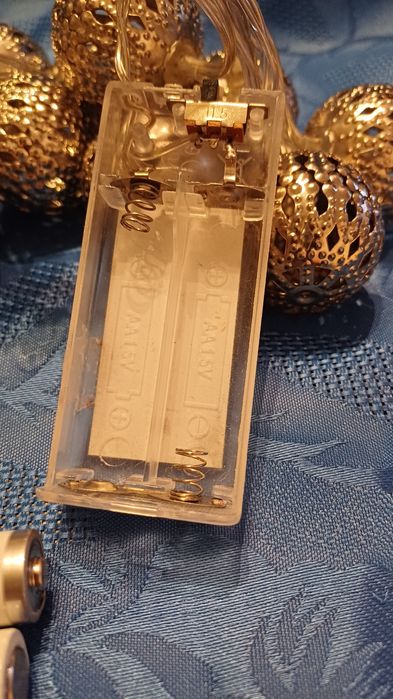 Lampki LED/Girlandy  na baterie.