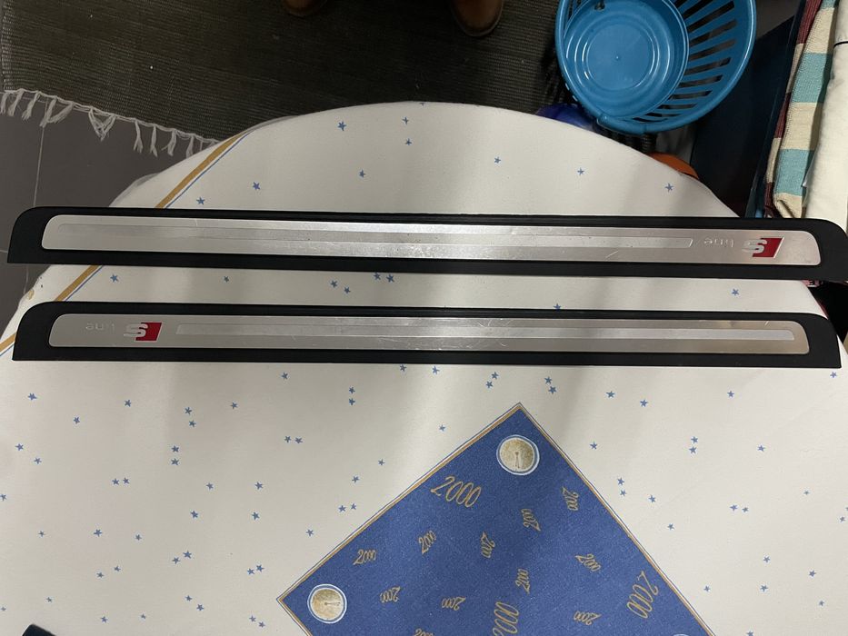 Soleiras s-line audi a5 couoe originais