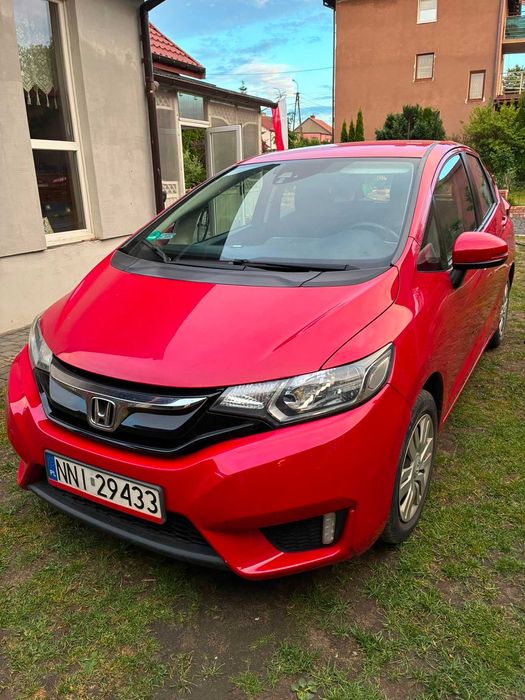 Honda Jazz czerwona prywatnie