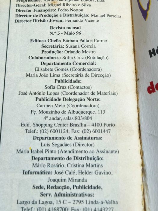 Hiper Disney Ano 8 Nº 5 - Maio/1996
Em muito bom estado.