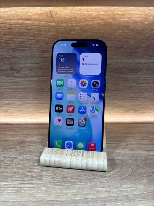 iPhone 16 Pro 256 Black !! АКБ: 98% !! №: 5532 !! СТАН ГАРНИЙ !!! З США !! Айфон купити оригінал !!