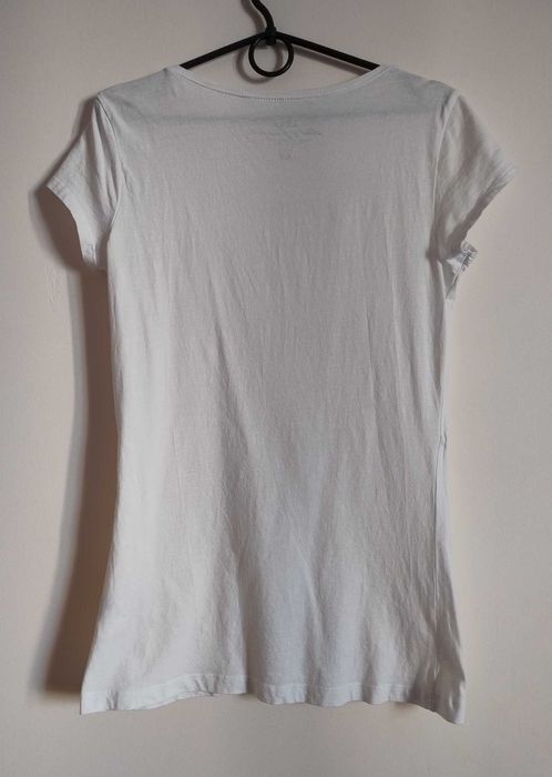 Біла футболка LOGG від H&M