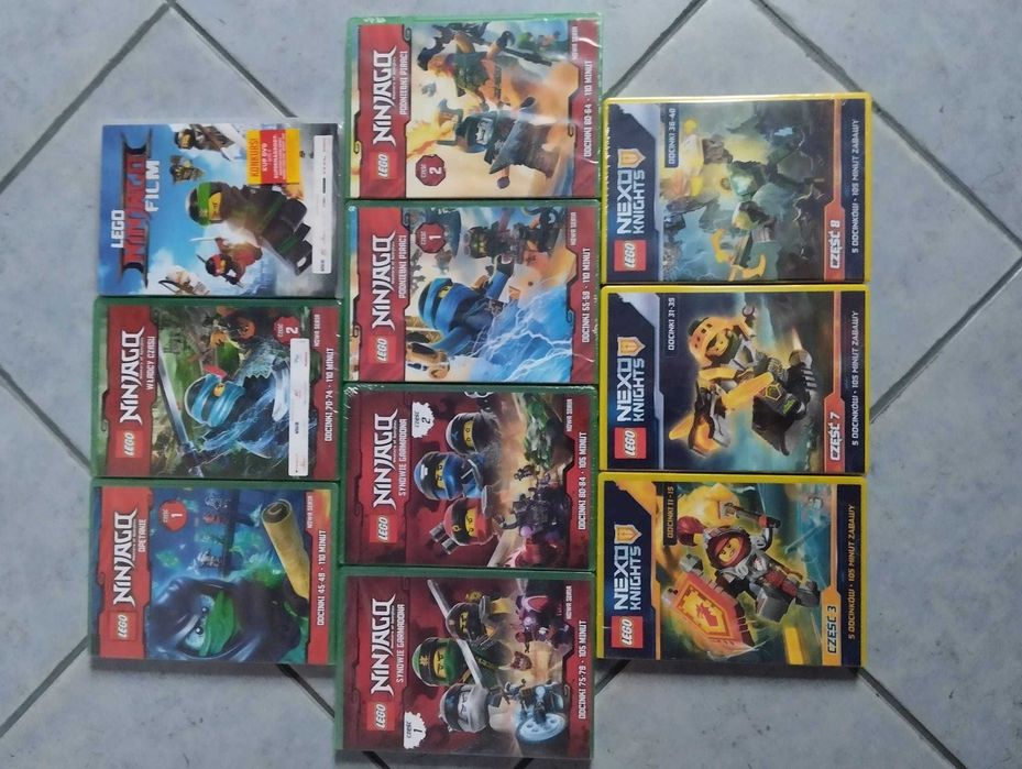 DVD LEGO Ninjago Film, Synowie Garmadona, Podniebni Piraci/Nexo Knight