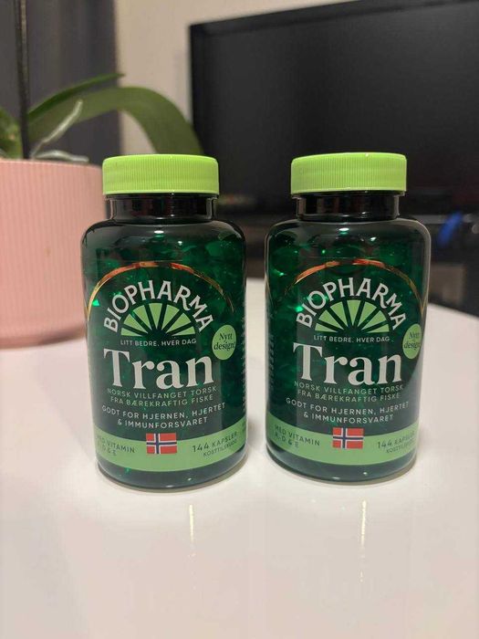 Риб'ячий жир,омега 3 Норвегія Biopharma 144 шт.Новий дізайн!