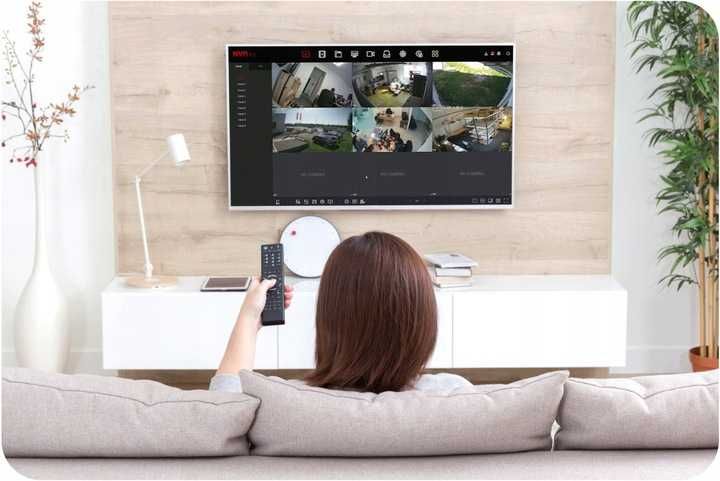 Kamera PoE IP Zewnętrzna 4MPx Full HD IR 30m Obiektyw 3.6mm