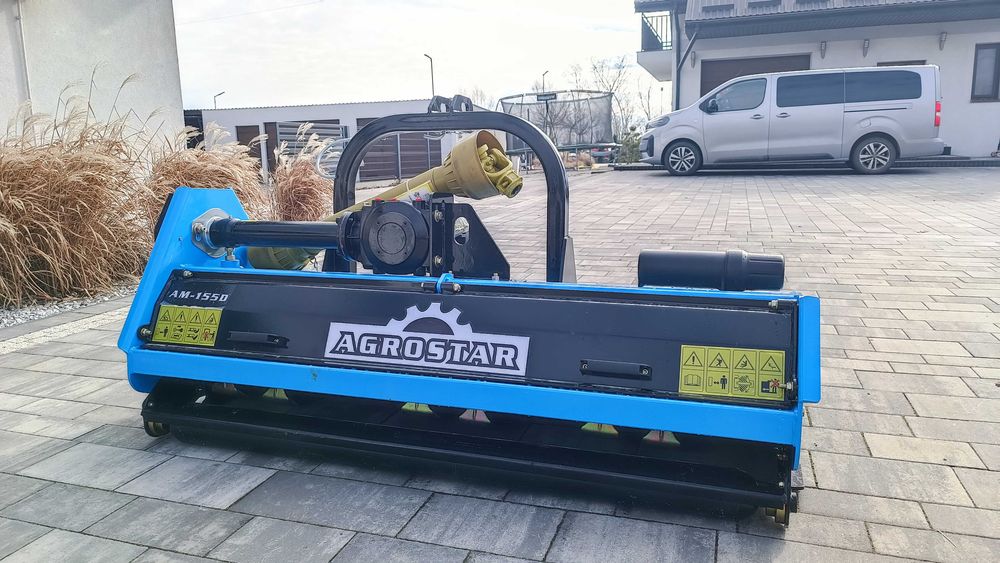Kosiarka bijakowa mulczer do trawy ogrodowy szerokość 135cm kosiarka z klapą uchylną na młotkach wałek gratis