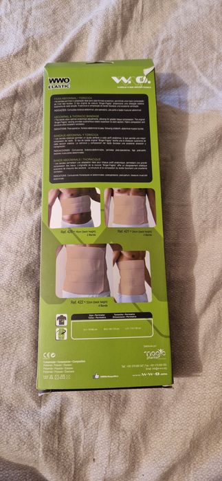 Faixa / cinta abdominal nova