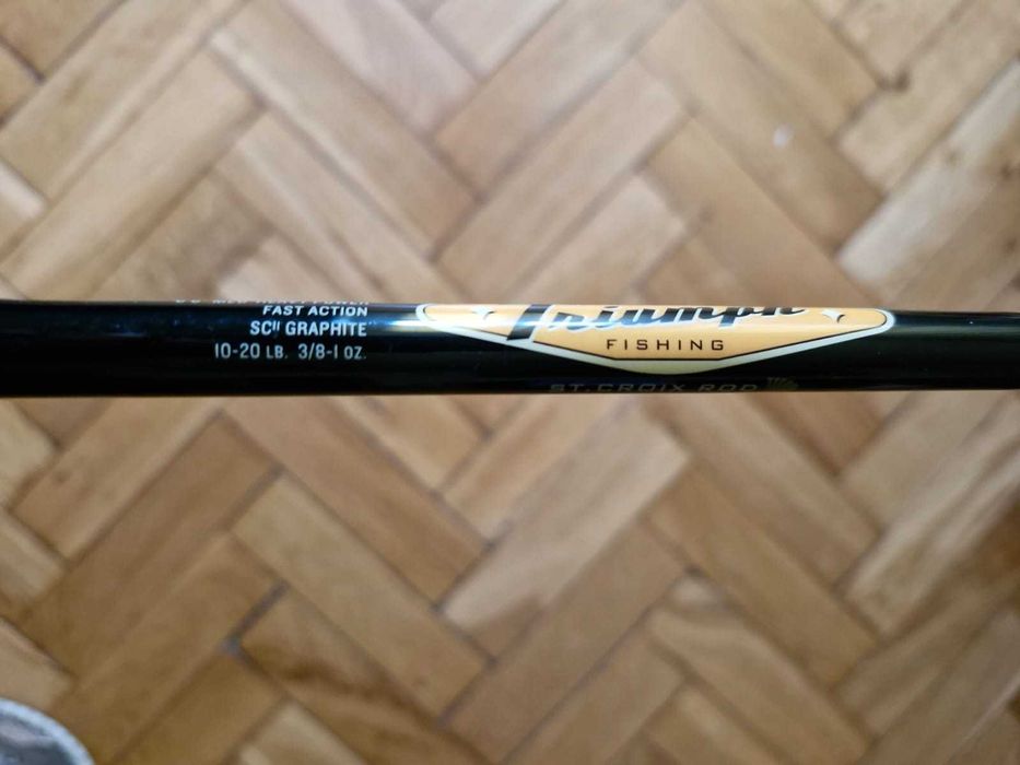 Wędka spinning St. Croix Triump Travel Casting TCR66MHF4 niemal nowa