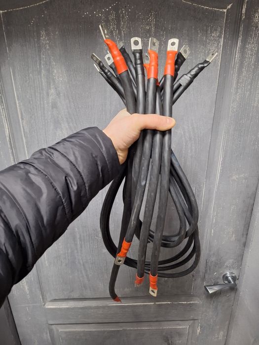 Кабель провід силовий для аккумуляторів, інверторів, плат бмс