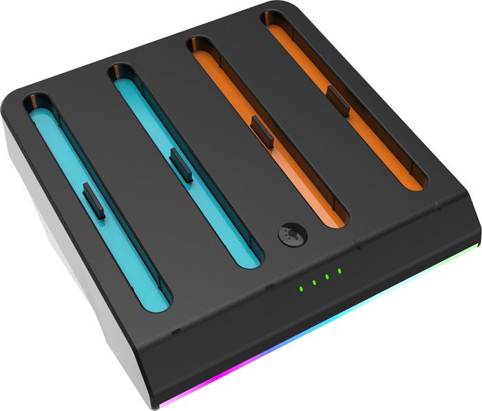Dock de Carregamento RGB Nintendo Switch 2 – 4 Joy-Cons Novo!