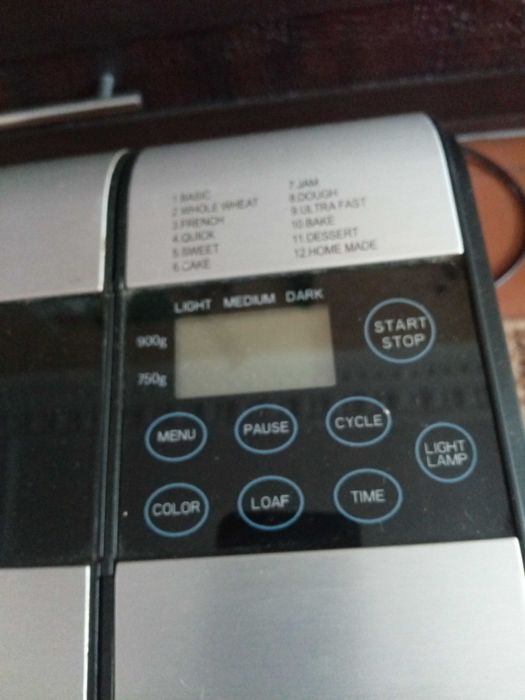 Хлібопіч Gorenіе 900 з новим паском.