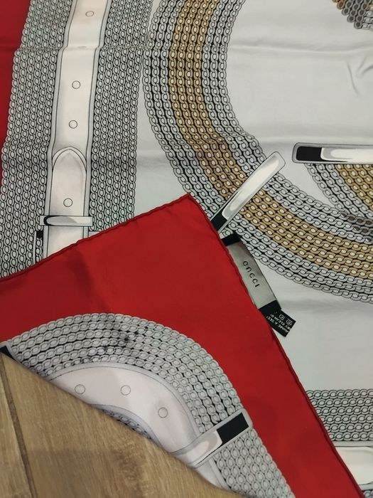 Шовкова хустка GUCCI. 100%silk. Italy. Оригінал