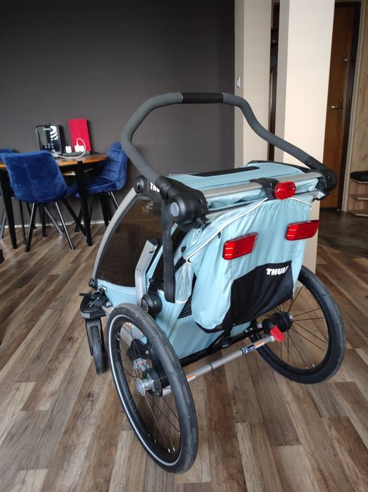 THULE Chariot Cross 2, kolor Alaska, przyczepka rowerowa