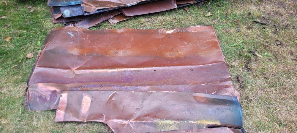 Blacha MIEDZIANA 0,5mm