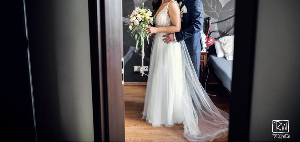 Suknia ślubna 34/XS Elizabeth Passion Magic of Love 4037 ecru boho