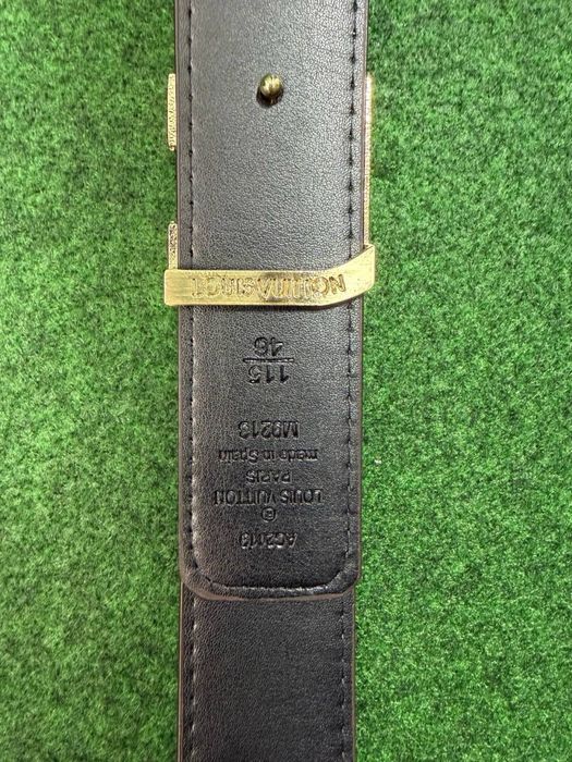 Pasek Louis Vuitton Damier Ebene LV