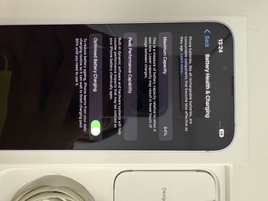 iphone 14 - 128gb lilás