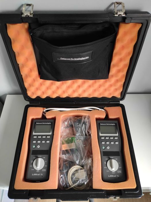 Analisador e Ferramenta Teste cabos Rede Datacom LANcat Vx