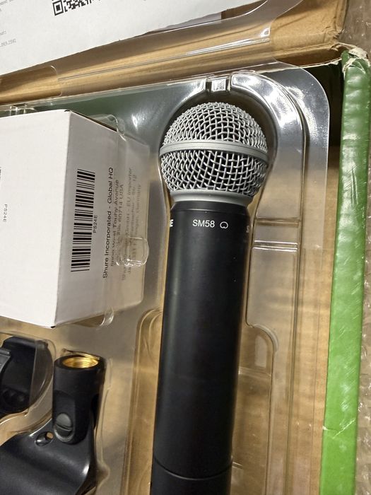 Zestaw mikrofonów bezprzewodowych Shure BLX288E/SM58-H8E