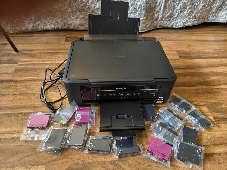 Epson Stylus SX235W + tusze x15 + gratis Okazja!