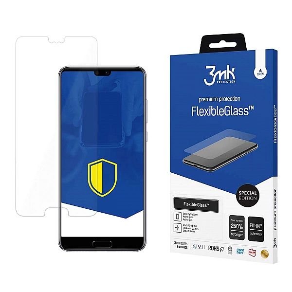 Szkło hybrydowe 3mk FlexibleGlass™ Special Edition na Huawei P20