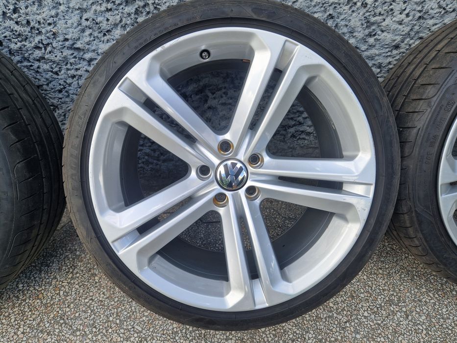 Koła felgi mallory vw alu 19 9j et 33 lato goodyear 4x7mm 5x112 passat ...