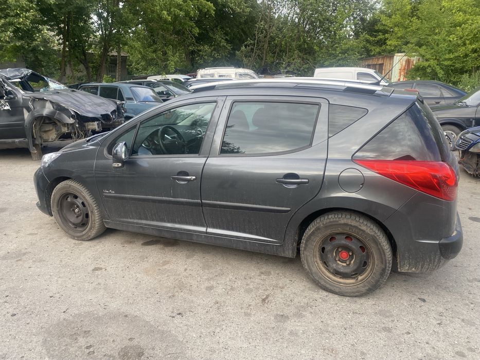 Бампер крило пежо 207 sw Peugeot 207 SW запчастини розборка