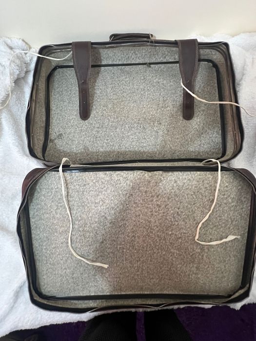 Mala Antiga de Viagem Castanha