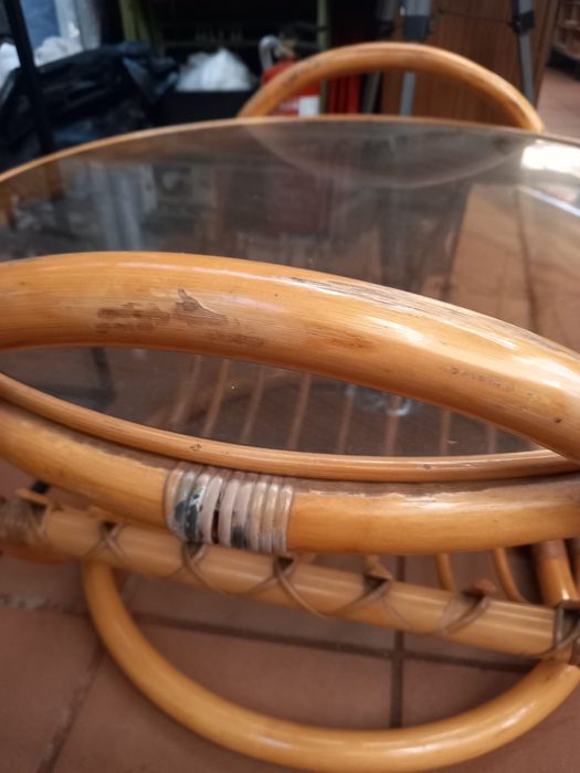 Mesa de centro em verga