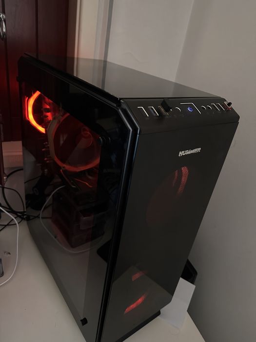 Setup gaming i7 monitor curvo RTX