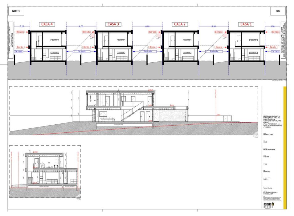 Moradia independente T3+1 | Em construção | Arquitetura moderna | Terreno de 1.537 m²