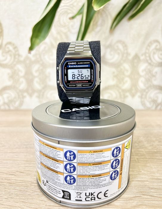 Оригінальний годинник Casio Vintage A168WA-1W