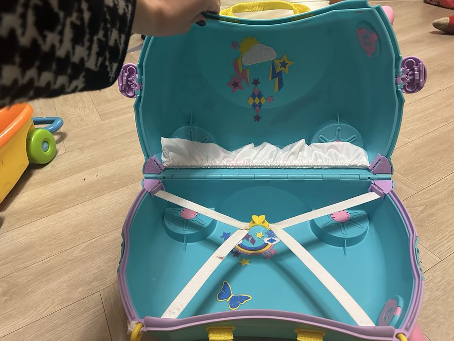 Чемодан на колесах Trunki