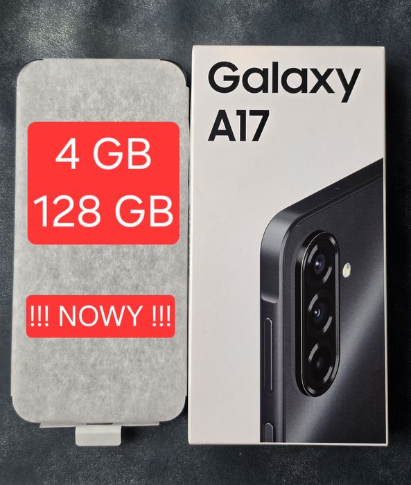 NOWY Samsung A17 4/128 GB | Gwarancja