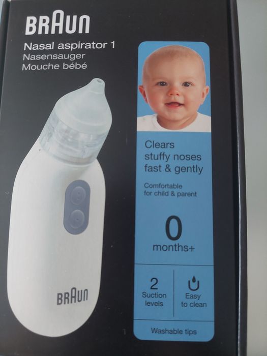 Aspirador nasal de bebé Braun