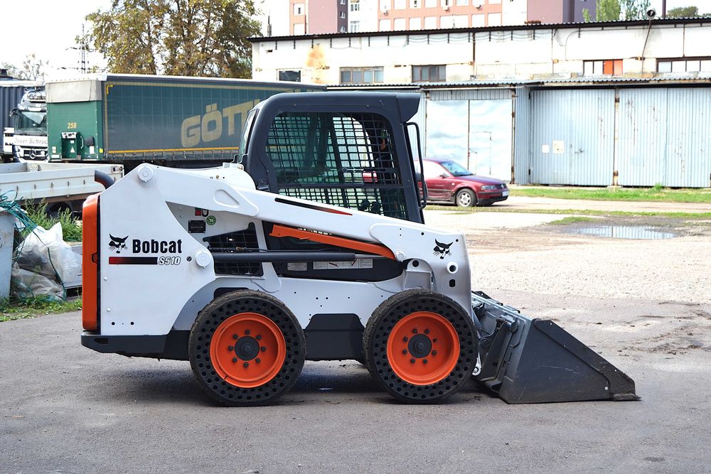 Минипогрузчик BOBCAT S510, 2014 г.в., состояние идеальное! + ВИДЕО