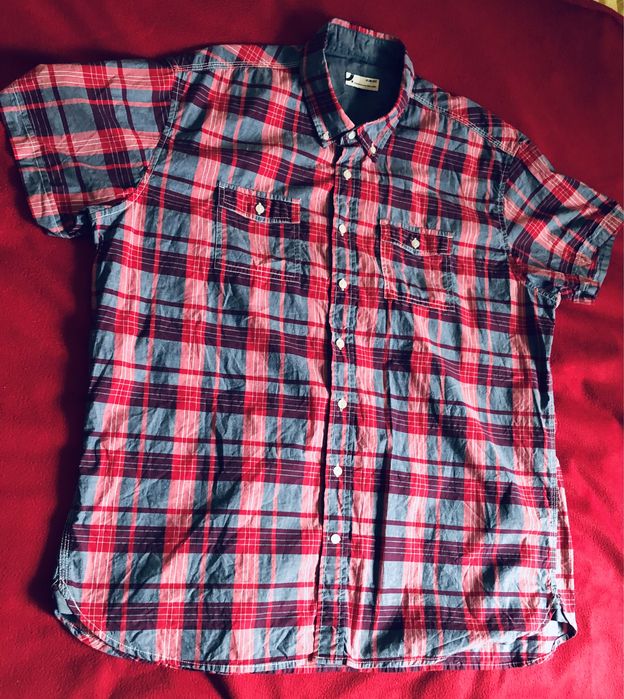 Duża koszula 3 XL Dressmann, krótki rękaw, bawełna