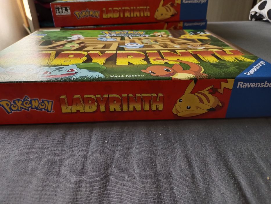 Gra planszowa dla dzieci Labirynt pokemon Ravensburger nowy