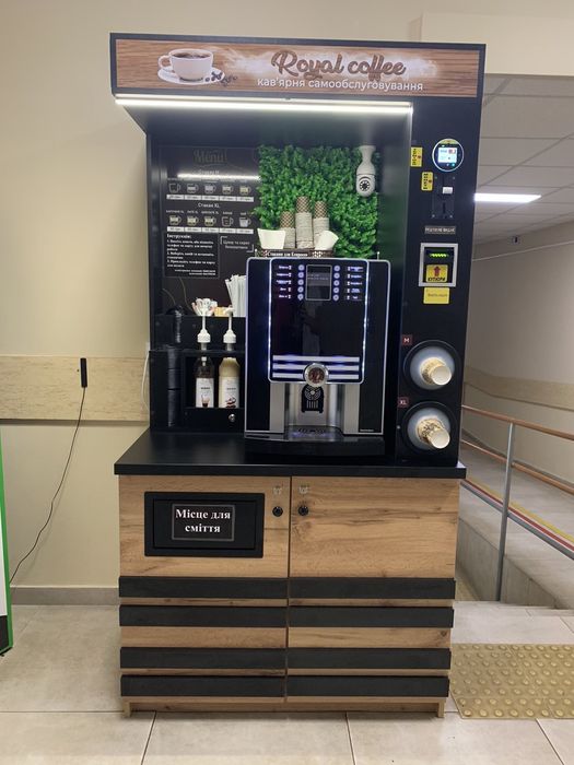 Бізнес під ключ, кофейня самообслуживания