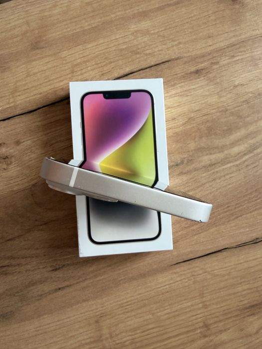iPhone 14 128 GB – stan bardzo dobry + nowy pokrowiec+ kabel
