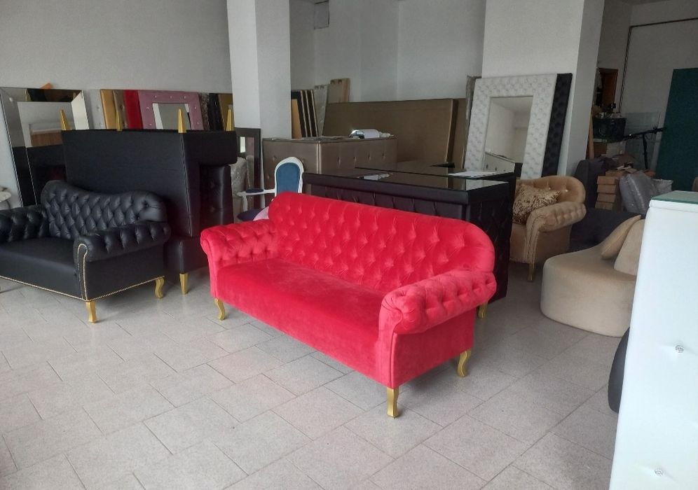 Sofá de 2 metros, faço em várias cores
