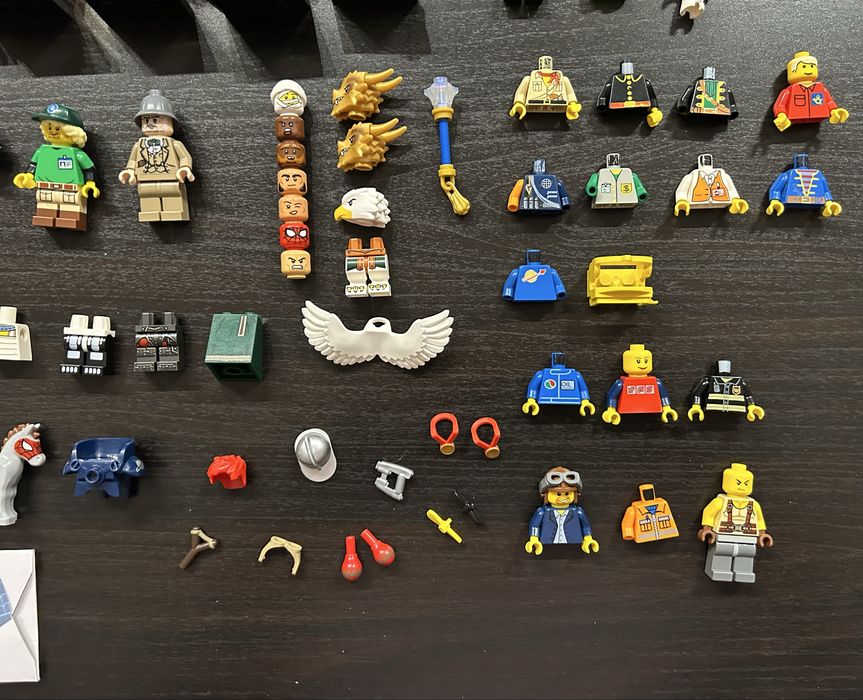 Lego figurki minifigurki części
