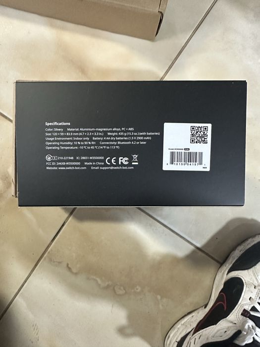 Електронний замок дверей SwitchBot Lock Pro Black