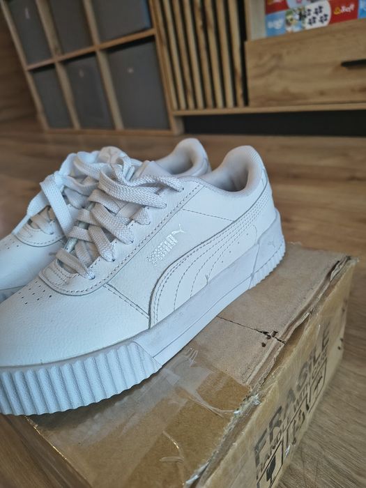 Sneakersy Puma białe