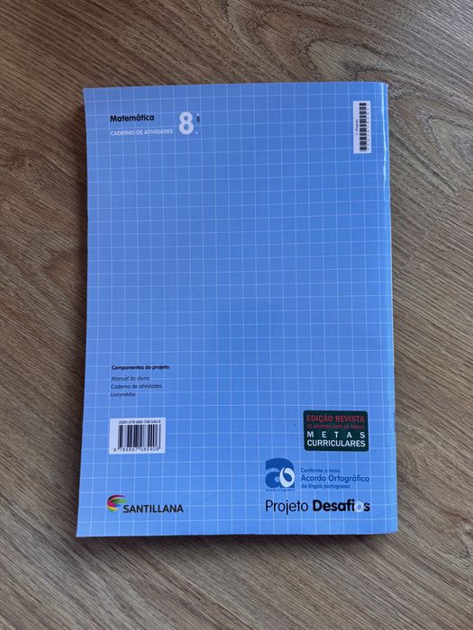 Desafios- Matemática - 8º ano - Caderno de atividades