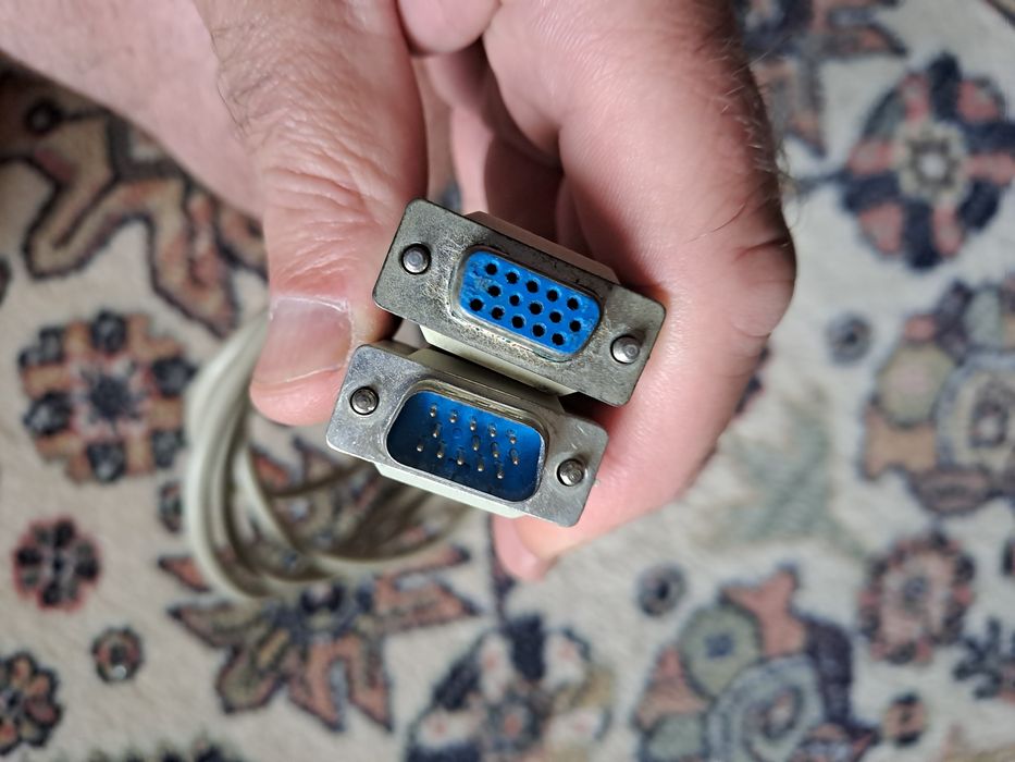 Kabel przewód VGA przedłużacz 1.8m