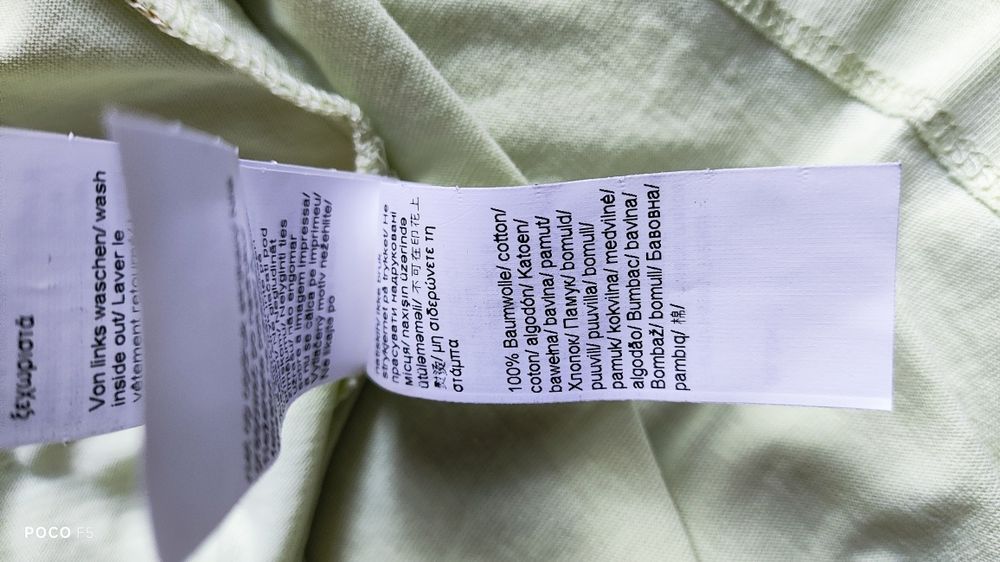 Camel Active groszkowy t-shirt rozm XL organiczna bawełna