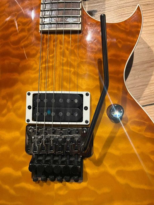 Kolekcjonerska gitara Samick Linda JTR, sygnowana J.T. Riboloff ...