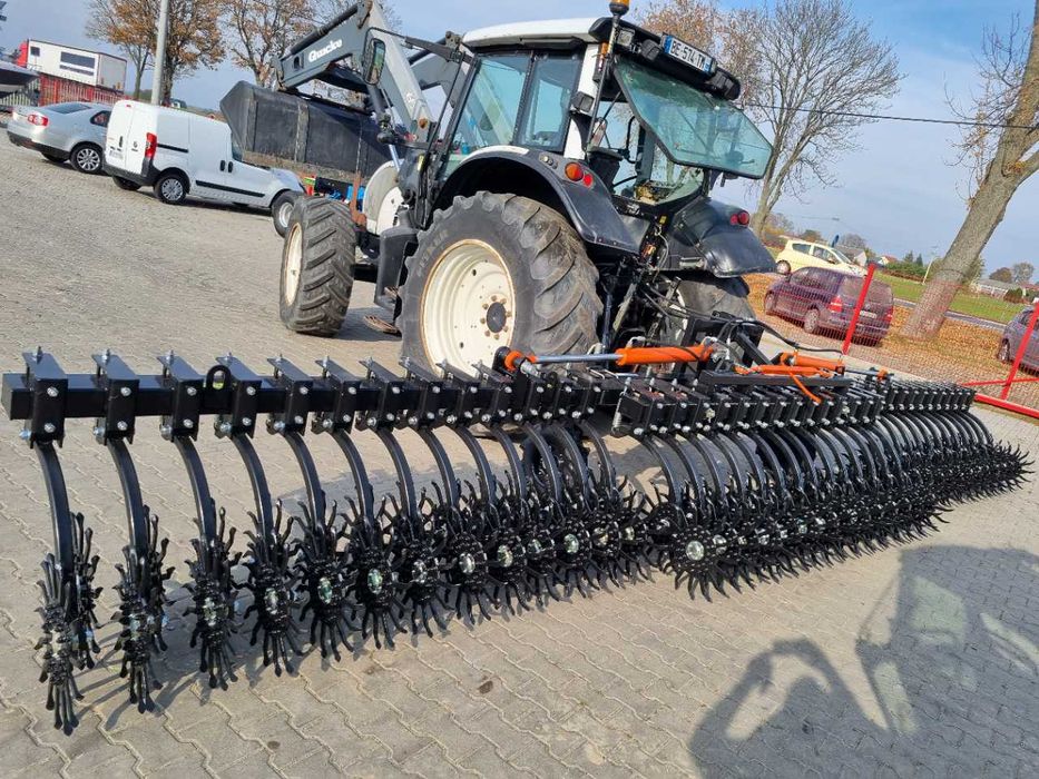 Brona rotacyjna 8 m – regeneracja zbóż i rzepaku po ciężkiej zimie